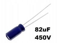 CE 82uF/450V SLIM jamicon 105
