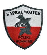 Wojtek Niedźwiedź nášivka na suchý zips