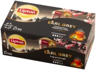 Čierny čaj Lipton Earl Grey 50 vrecúšok