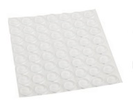 Samolepiaci silikónový nárazník, priemer 12 mm