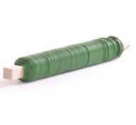 Zelený navinutý drôt 100g na 0,7mm kolíku