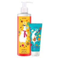 AVON FUNNY LAMA SET 2 KOZMETICKÝCH JAHOD