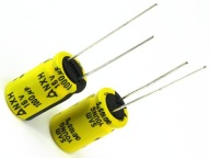 KONDENZÁTOR 1000uF / 16V 10x16mm NÍZKY ESR 105*C - ULTRA DLHÁ ŽIVOTNOSŤ - 10KS