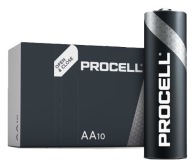 10x AA LR6 R6 alkalické batérie Duracell Procell