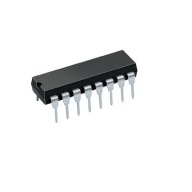 74HC298 IC Štyri 2-bitové multiplexory, DIP16