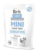 Brit Care MINI Sensitive Venison krmivo pre psy Venison bez obilnín 400 g