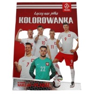 Omaľovánka S NÁLEPKAMI + PLAGÁT NÁS SPÁJA S loptou