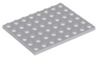 LEGO 3036 PLATE 6x8 svetlosivá LBG NOVINKA (6g)