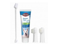 TRIXIE Sada na čistenie zubov - kefka na zubnú pastu