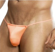 SEXY PÁNSKE JEMNÉ A VOĽNÉ ORANŽOVÉ XL MYSLENIE