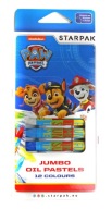 Pastelové pastelky PAW Patrol Oil pre deti Starpak 12 farieb