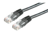 PatchCord UTP CAT 5e LAN LAN kábel 0,5m čierny