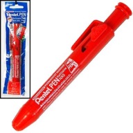 PENTEL NX5-BO MARKER ČERVENÝ