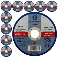INOX KOTÚČ 125X1,6mm NA REZANIE KOVU OCEL LIATINOVÝ DRÔT 125MM 1,6MM 10KS