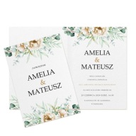 Svadobné oznámenia A5 + obálka NÁVRHY PERSONALIZÁCIE NA VÝBER