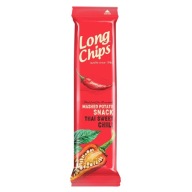 Dlhé zemiakové lupienky s príchuťou sladkej čili papričky 75 g LONG CHIPS