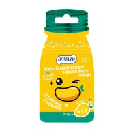 Cukríky BEZ CUKRU Mango Mint dražé 16g.