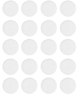 Samolepiace plstené podložky biele FI20mm, balenie 20 ks - VORSTAHL