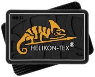 Čierna nášivka s logom Kameleon HELIKON