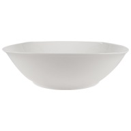 BIELA ​​ŠALÁTOVÁ MISKA 23 CM PORCELÁNOVÁ ŠALÁTOVÁ MISKA ŠALÁTOVÁ MISKA