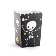 Halloweenske krabičky na pukance - Boo!, 6 ks.