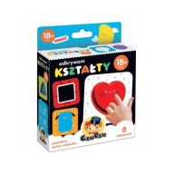 Puzzle CzuCzu Puzzle Objavujem tvary 18 hlavolamov Zábava a učenie.
