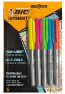 Bic Marking Intenzívny permanentný fix, 5 farieb