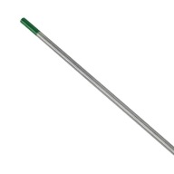 TIG Hliníkové volfrámové elektródy, zelené 2,4 mm