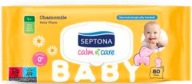 SEPTON BABY vlhčené obrúsky s harmančekom x80