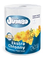Jumbo XXL papierová kuchynská utierka Elephant, 3 vrstvy, 250 listov
