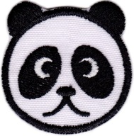 Vyšívaná termolepiaca náplasť pre deti PANDA