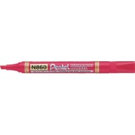 Permanentný fix Pentel N860 červený