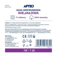 APTEO Nesterilná gáza 1 m2, 1 kus