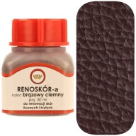 Renoszkol koža FARBA 30ml WILBRA - tmavo hnedá