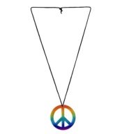 pacifický prívesok, DÚHOVÝ FAREBNÝ HIPPIE, 70. roky 20. storočia