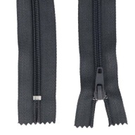 ŠPIRÁLOVÝ Zips #5 - 18 CM - GRAFIT