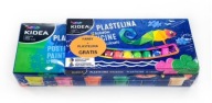KIDEA SET PLAGÁTOVÉ FARBY + PLASTIKA 12 FARIEB.
