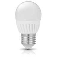 LED GUĽOVÁ ŽIAROVKA E27 9W TEPLÁ BIELA ​​KOMBIN