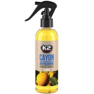 K2 Profesionálny osviežovač vzduchu do auta CAYON LEMON 250ml