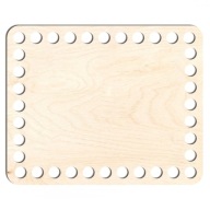 drevený základný košík dno 13x16cm obdĺžniková preglejka