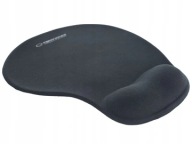 ERGONOMICKÁ GÉLOVÁ PODLOŽKA POD MYŠ NA ZÁPESTIE, ČIERNA
