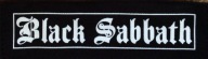 BLACK SABBATH (373) hard heavy rock Ozzy patch