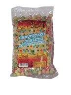 Frutendo Chrumkavé ovocné dražé, kukuričné ​​chrumky