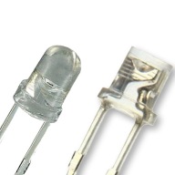 BIELE A FAREBNÉ LED 3mm 25 KS dióda