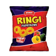 Rymut kukuričné ​​chrumky Paprikové krúžky 20g