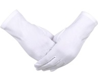 WHITE SANTA GLOVES MOKOŁAJ hviezdny outfit