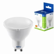 GTV LED žiarovka halogénového svetlometu Neutrálna biela GU10 3,5W=32W 4000K