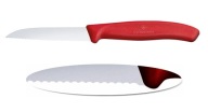 Victorinox 6.7431, nôž na zeleninu, zúbkovaná čepeľ 8 cm, Swiss Classic