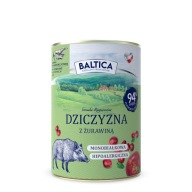 BALTICA Mokré krmivo HRA S BRUSINAMI 400g