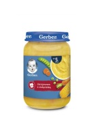 GERBER zeleninová polievka s teľacím mäsom 190g